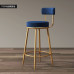 Nordic Bar Stool Modern Minimalist Gold Luxury Home Bar Footstool Bar Chair Nordic Bar Stool Modern Minimalist Gold Luxury Home Bar Footstool Bar Chair