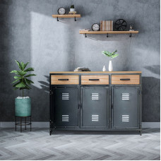 Iron Art Dining Buffet Cabinet