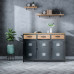 Iron Art Dining Buffet Cabinet