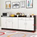 Multifunctional Cabinet Microwave Cupboard Storage Tea Water Sideboard Dining Cabinet