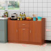 Multifunctional Cabinet Microwave Cupboard Storage Tea Water Sideboard Dining Cabinet