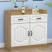 Multifunctional Cabinet Microwave Cupboard Storage Tea Water Sideboard Dining Cabinet