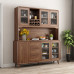 New Chinese Style Kitchen Cupboard Storage Cabinet Wall Mounted Wine Cabinet