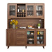 New Chinese Style Kitchen Cupboard Storage Cabinet Wall Mounted Wine Cabinet