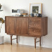 Scandinavian Black Walnut Sideboard