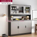 Home Dining Side Cabinet Storage Kitchen Cabinet Pantry Floor Stock Cabinets Wall Mount Shelves Living Room Tea Cabinet