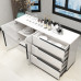 Simple Modern Multi-Function Storage Bowl Cabinet Kitchen Cabinet