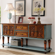 Hollow Side Board Corridor Table Cabinet