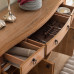 Village Style Solid Wood Sideboard Tea Tank Multi-Function Cabinet