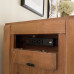 Village Style Solid Wood Sideboard Tea Tank Multi-Function Cabinet