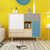 Ikea Style Living Room Locker Decoration Cabinet
