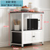 Modern Minimalist Nordic Solid Wood Storage Cabinet