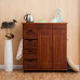 Solid Wood Dining Table Locker Simple Modern Kitchen Floor Removable Cabinet Solid Wood Dining Table Locker Simple Modern Kitchen Floor Removable Cabinet