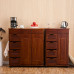 Solid Wood Dining Table Locker Simple Modern Kitchen Floor Removable Cabinet Solid Wood Dining Table Locker Simple Modern Kitchen Floor Removable Cabinet