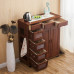 Solid Wood Dining Table Locker Simple Modern Kitchen Floor Removable Cabinet Solid Wood Dining Table Locker Simple Modern Kitchen Floor Removable Cabinet