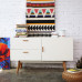Simple Side Dining Cabinet Paint Wood Kitchen Cupboard