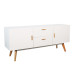 Simple Side Dining Cabinet Paint Wood Kitchen Cupboard