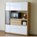 Multi-Function Kitchen Microwave Oven Cupboard Large Capacity Balcony Storage Storage High Cabinet Multi-Function Kitchen Microwave Oven Cupboard Large Capacity Balcony Storage Storage High Cabinet