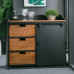 Loft Industrial Style Table Side Cabinet Iron Lockers Bar Wine Cabinet Loft Industrial Style Table Side Cabinet Iron Lockers Bar Wine Cabinet