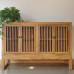 Old Elm Table Side Cabinet Solid Wood Tea Kitchen Cabinet