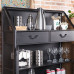 Irons Creative Multifunctional Dish Tea Wine Cabinets