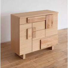 Sideboard White Oak Locker Simple Solid Wood Side Cabinet