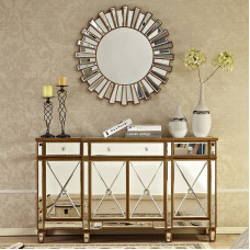 Mirror Cabinet Multi-Functional Decorative Cabinet