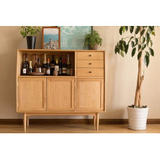 Wooden Cabinet Vintage Wine Cabinet