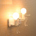 Sitting Doll Led Wall Lamp