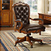 American Leather Boss Chair Vintage Carved Solid Wood Swivel Office Chair Home Office Adjustable Anchor Chair American Leather Boss Chair Vintage Carved Solid Wood Swivel Office Chair Home Office Adjustable Anchor Chair