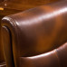 Wooden Meeting Chair Home Comfortable Office Chess Conference Leather Boss Chair Four Legs