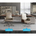 Leather Boss Chair Lounger for Office Home Luxury Study
