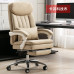 Genuine Leather Boss Chair Recliner Home Office
