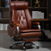 Leather Boss Chair Office Lounge Comfortable Recline Computer Chair Ergonomic Home Business Class Chair Leather Boss Chair Office Lounge Comfortable Recline Computer Chair Ergonomic Home Business Class Chair