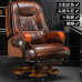 Leather Office Chair Reclining Executive Business Task Home Computer Chair