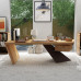 Loft Style Modern Office Solid Wood Desk Table For Office Internet Cafe Home Office Loft Style Modern Office Solid Wood Desk Table For Office Internet Cafe Home Office