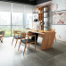 Loft Style Modern Office Solid Wood Desk Table For Office Internet Cafe Home Office Loft Style Modern Office Solid Wood Desk Table For Office Internet Cafe Home Office