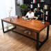 Simple Loft Style Modern Office Long Table Simple Loft Style Modern Office Long Table