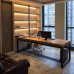 Simple Loft Style Modern Office Long Table Simple Loft Style Modern Office Long Table