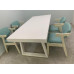 Wood Computer Desk Retro Table And Chair Combination Long Writing Table