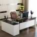 Modern Office Wood Boss Staff Desk Table