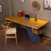 55 inches Nasdack Desk in Light Cherry Loft Office Table 140cm 55 inches Nasdack Desk in Light Cherry Loft Office Table 140cm
