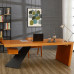 55 inches Nasdack Desk in Teak Loft Office Table 140cm 55 inches Nasdack Desk in Teak Loft Office Table 140cm