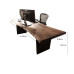 Loft Style Modern Office Solid Wood Desk Table
