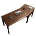 North American Walnut Desk Office Executive Writing Home Computer Student Corner