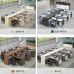Double Financial Work Desk Double Financial Work Desk