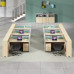 Double Financial Work Desk Double Financial Work Desk