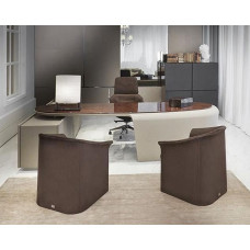 Italian Modern Luxury Custom Computer Desk Bally Designer Writing Desk Hong Kong Office Desk Boss Desk