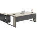 Modern Single Desk Chair Set for Office Boss