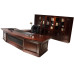 Modern Executive Office Desk Combination Set